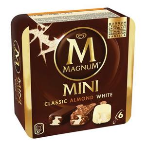 Mini Classic Almond White Multipack Ice Cream