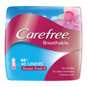 Breathable Panty Liners Shower Fresh Scent