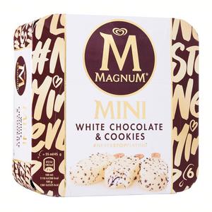 Mini White Chocolate and Cookies Multipack Ice Cream