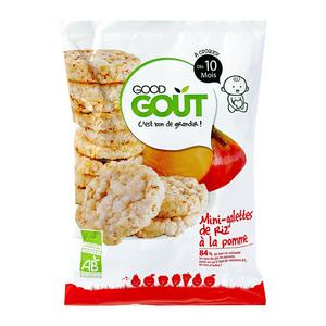 Organic Mini Rice Cakes With Apple 10+ Months
