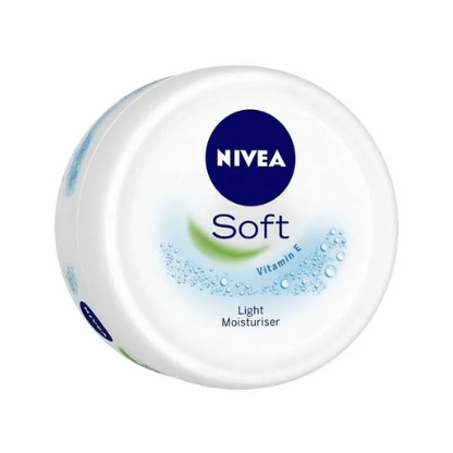 Soft Light Moisturiser For Face, Hand & Body - Non-Sticky Cream With Vitamin E & Jojoba Oil
