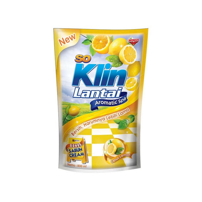 Lantai Aromatic Spa Refill Citrus Lemon