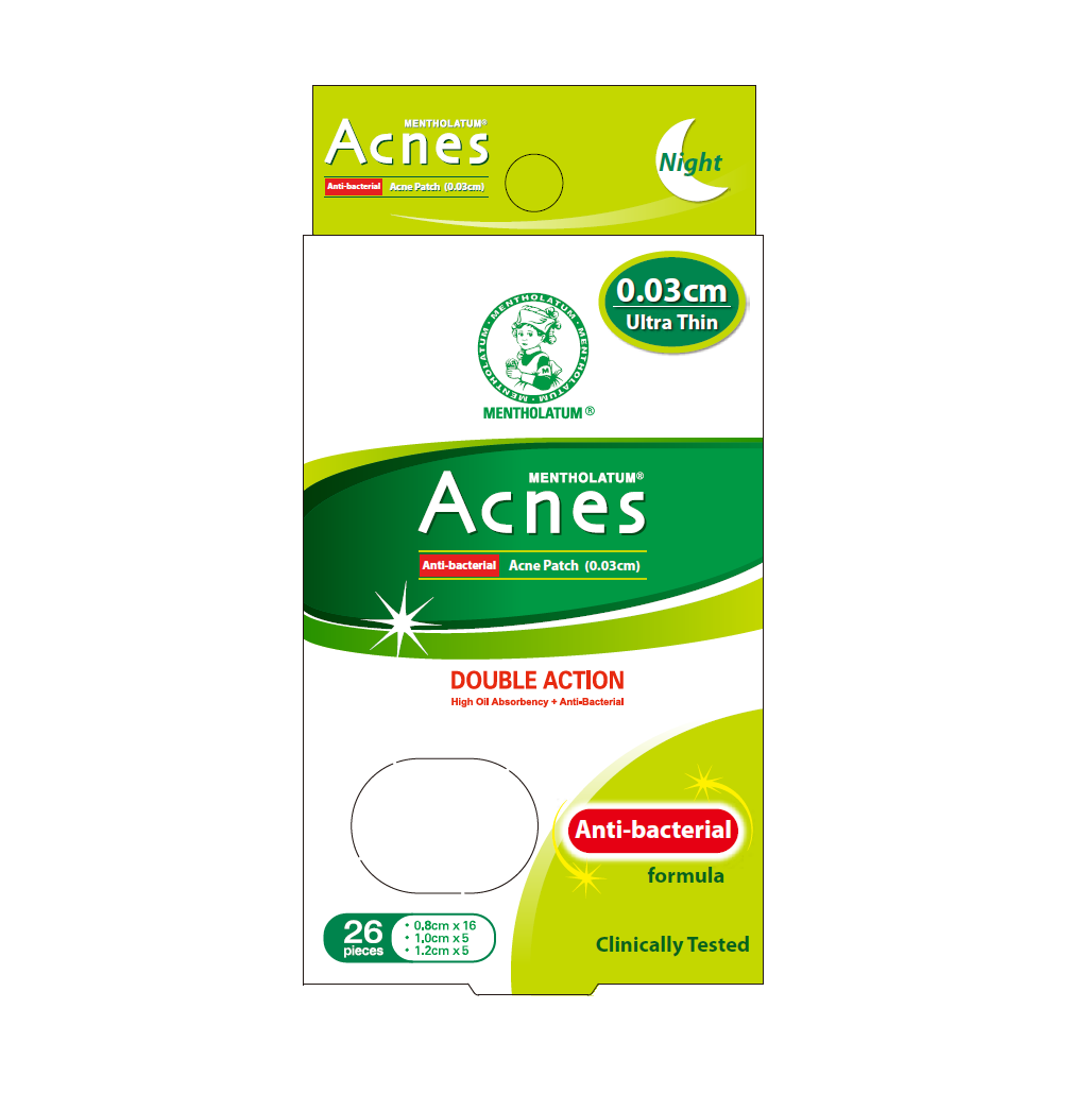 Anti-bacterial Acne Patch Night 0.03cm