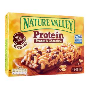 Gluten Free Protein Peanut Butter Chocolate Chewy Bars