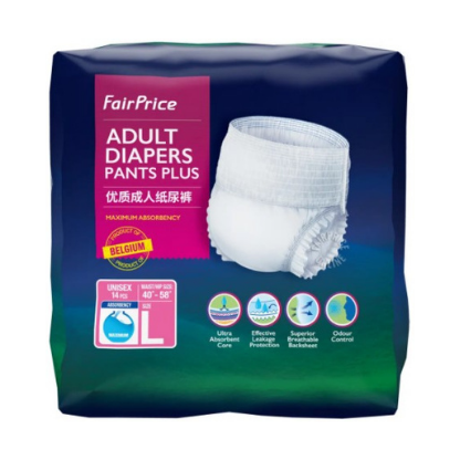 Adult Diaper Pants Plus - L