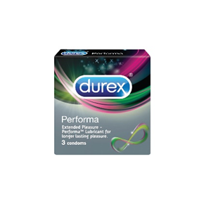 Durex Performa Condoms (last longer) x3