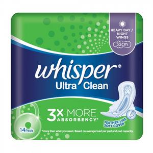 Ultra Clean Night Wing Sanitary Pads