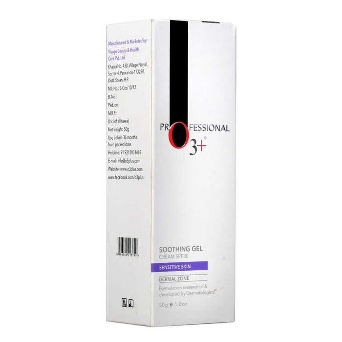 Dermal Zone Soothing Gel Cream - Spf 30 Sensitive Skin