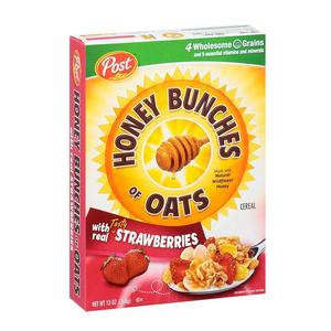 Honey Bunches of Oats with real Strawberries Whole Grain Cereal