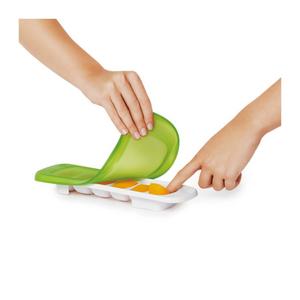 Baby Food Freezer Tray With Silicone Lid