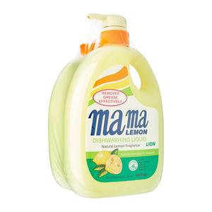 Natural Lemon Fragrance Dishwashing Liquid with Refill Pack