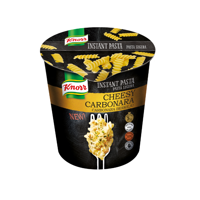 Cup Instant Pasta Cheesy Carbonara