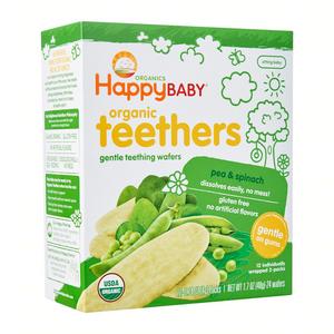 Happy Baby Gentle Teethers - Pea And Spinach