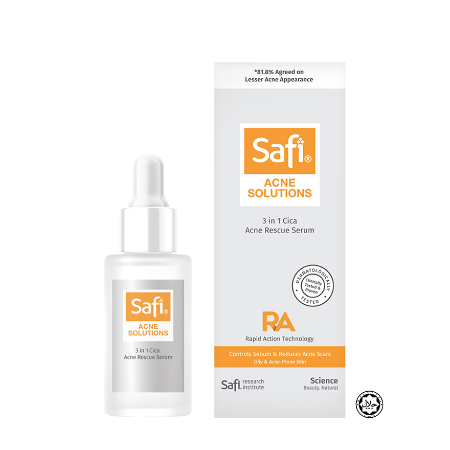 Safi Acne Solutions 3-in-1 Cica Acne Rescue Serum