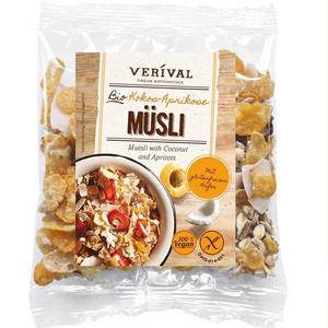 Organic Austrian Muesli with Coconut and Apricots (Grab And Go) (Gluten-Free)