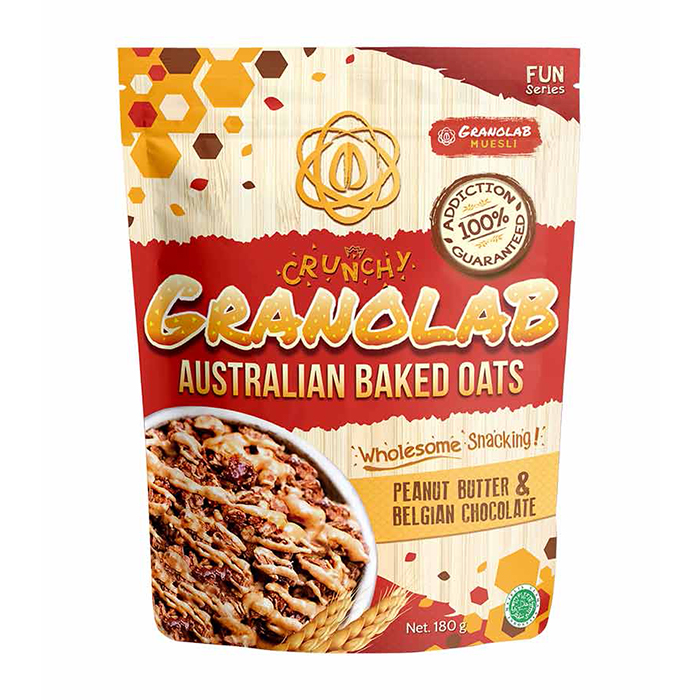 Australian Baked Oats Peanut & Choco