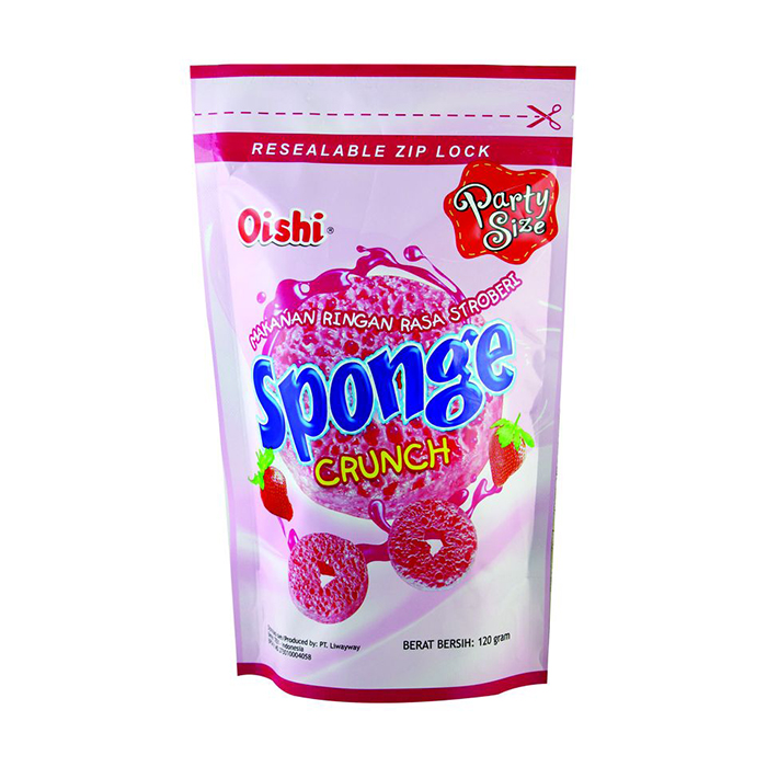 Sponge Crunch Strawberry