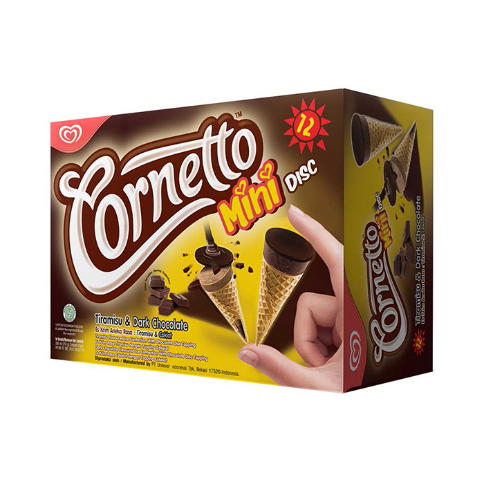 Mini Cornetto Disc Tramisu & Dark Chocolate