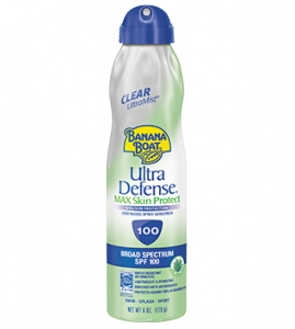 Banana Boat® Ultra Defense® Continuous Clear Spray Sunscreen SPF 100