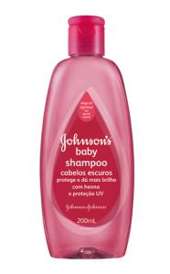 JOHNSON'S® baby Shampoo para Cabelos Escuros