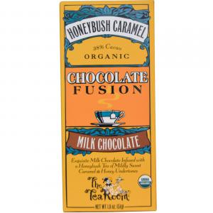 Milk Chocolate Bar Infused with Honeybush Caramel Tea