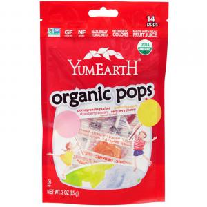 Organic Assorted Flavor Lollipops