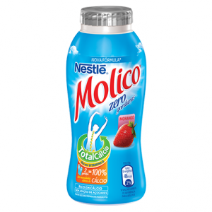 Iogurte Molico Total Cálcio Morango