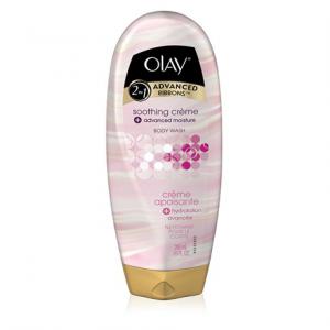 OLAY 2-IN-1 ADVANCED RIBBONS SOOTHING CRÈME + ADVANCED MOISTURE BODY WASH