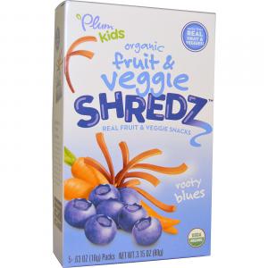 Kids, Fruit & Veggie Shredz, Rooty Blues
