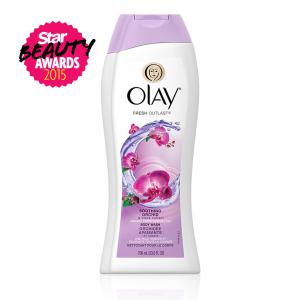 OLAY FRESH OUTLAST SOOTHING ORCHID & BLACK CURRANT BODY WASH