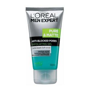 Pure & Matte Anti-Blocked Pores Exfoliating Gel Scrub