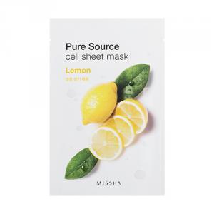 MISSHA Pure Source Cell Sheet Mask (Lemon)