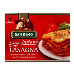 Large Instant Lasagna Sheets No.100