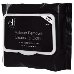 Makeup Remover Cleansing Cloths, 20 Pre-Moistened Cloths