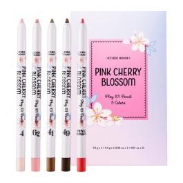 Pink Cherry Blossom Play 101 Pencil 5 Colors