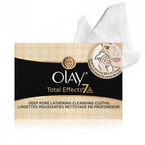 OLAY TOTAL EFFECTS DEEP PORE LATHERING CLOTHS