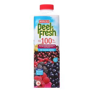 Peel Fresh No Sugar Added Juice Drink - Powerberries