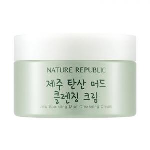 Nature Republic Jeju Carbonic Acid Mud Cleansing Cream
