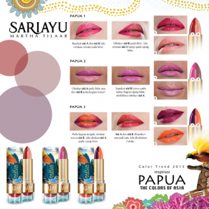Papua The Colors Asia Color Trend 2015 Lipstik