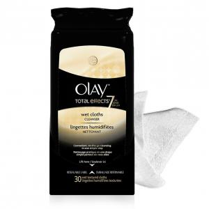 OLAY TOTAL EFFECTS WET CLEANSING CLOTHS