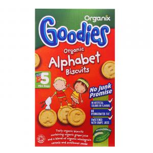 Goodies Organic Alphabet Biscuits