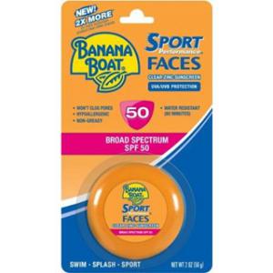 Banana Boat® Sport Performance® Faces Clear Zinc Lotion Sunscreen SPF 50