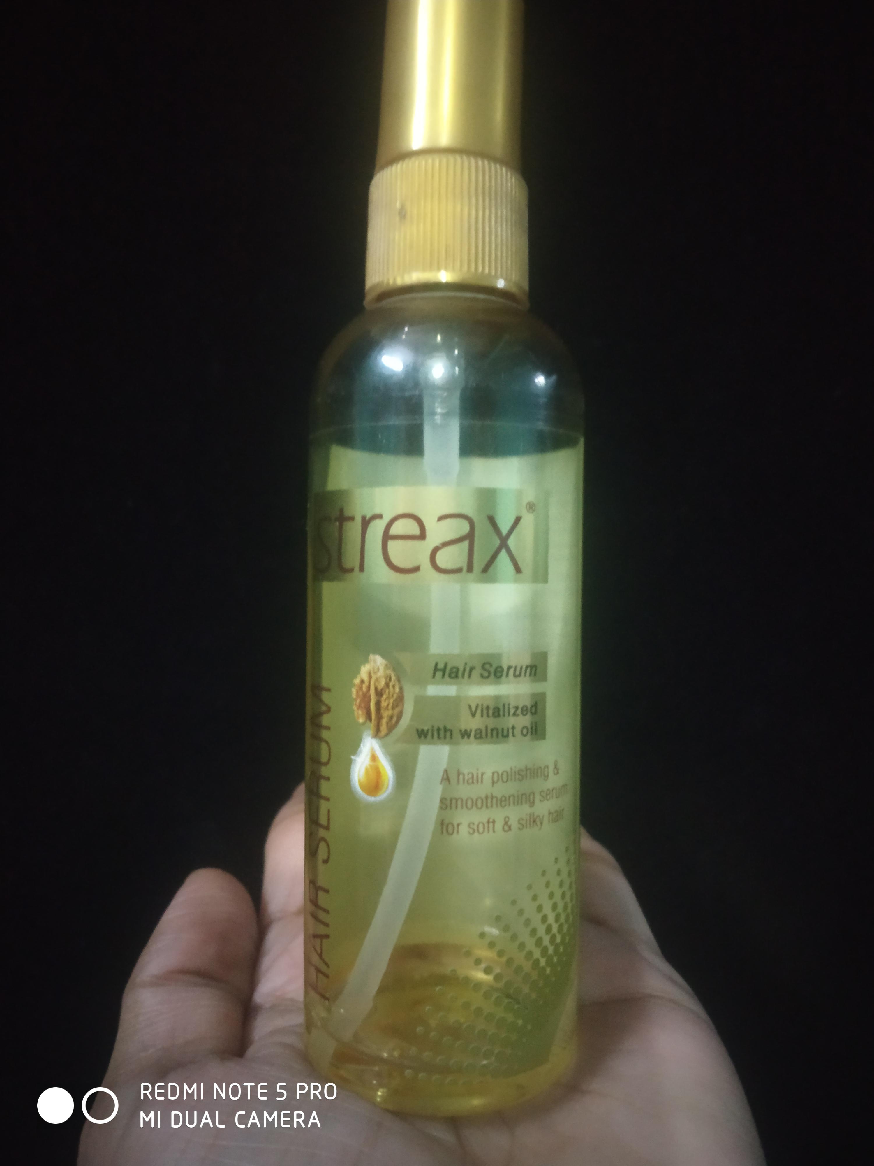 Streax hair serum by Streax : review - Hair styling & treatments-  